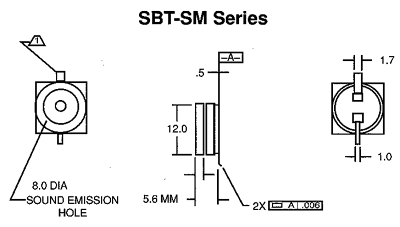 Surface Mount Transducers SBT-SM